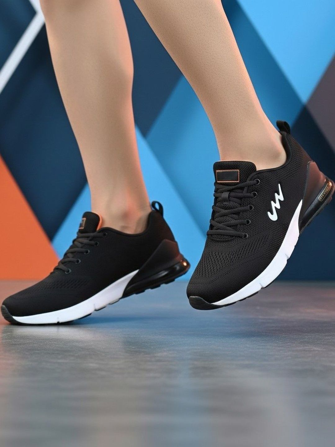 WILD LEOPARD Men Mesh Walking Non-Marking Shoes