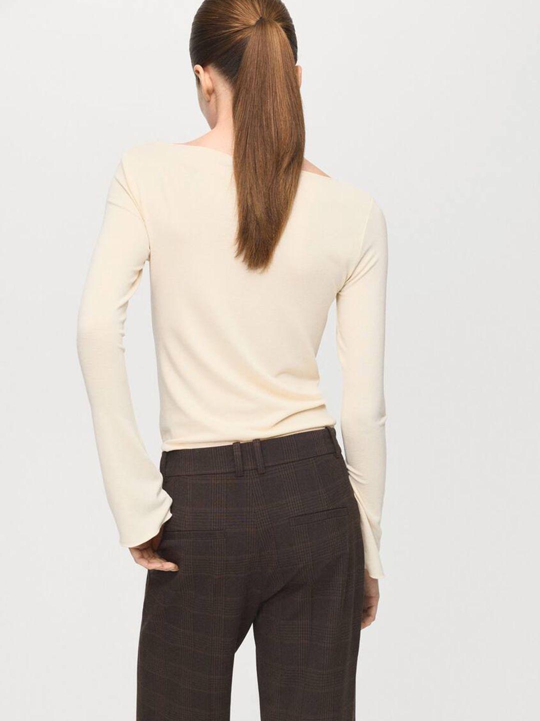 Boat Neck Slim Fit T-shirt