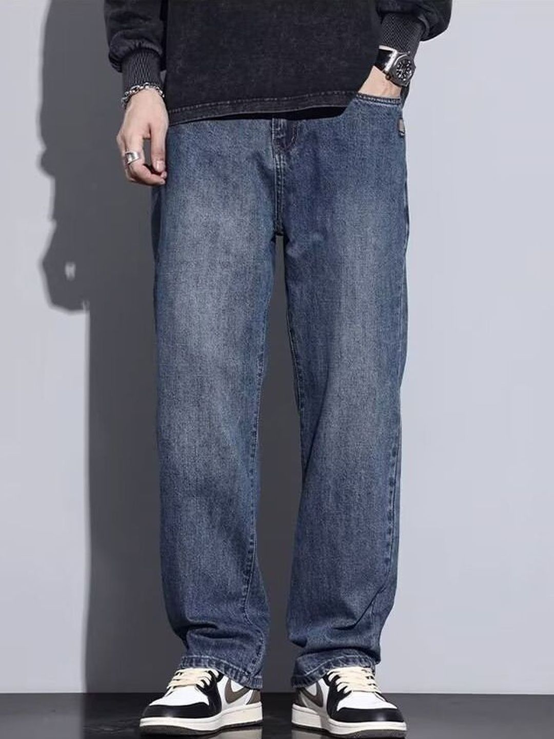 StyleCast x Revolte Men Regular Fit Mid-Rise Jeans