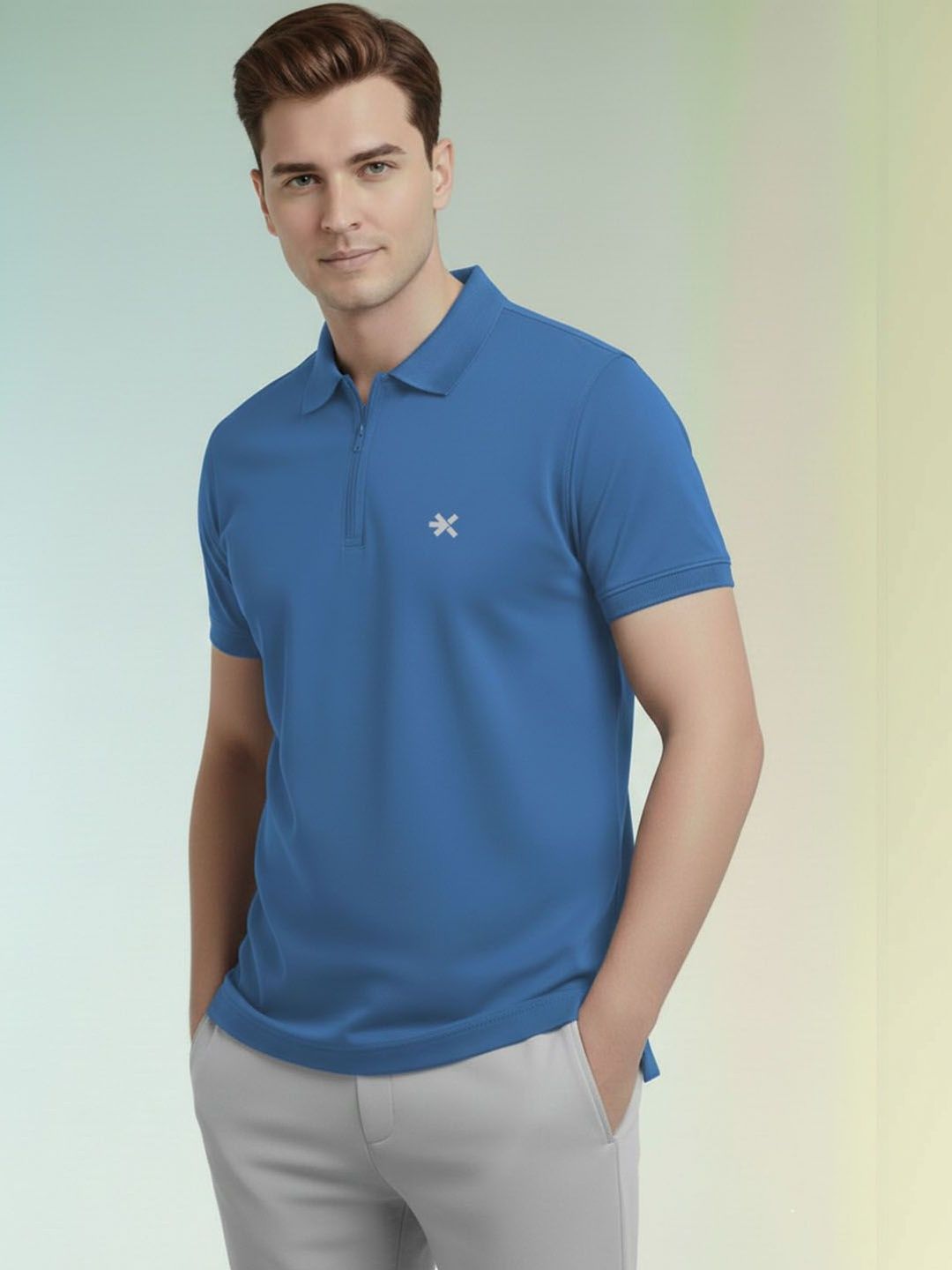 HRX by Hrithik Roshan Men Polo Collar T-shirt
