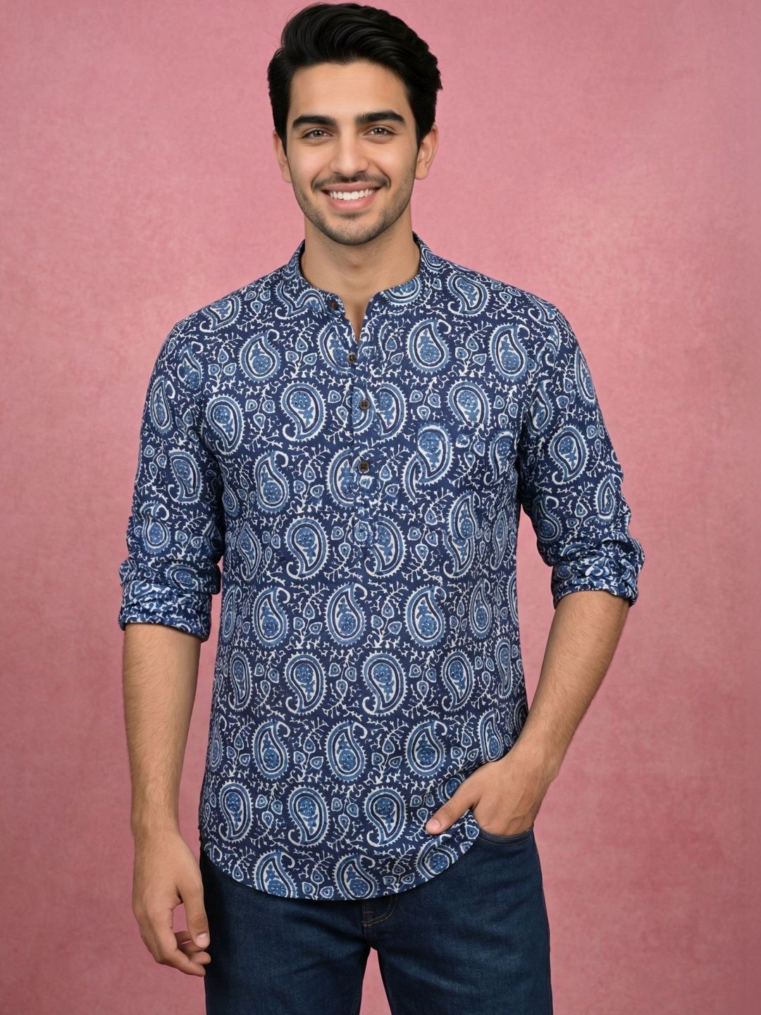 Anouk Mirage Men Printed Kurta