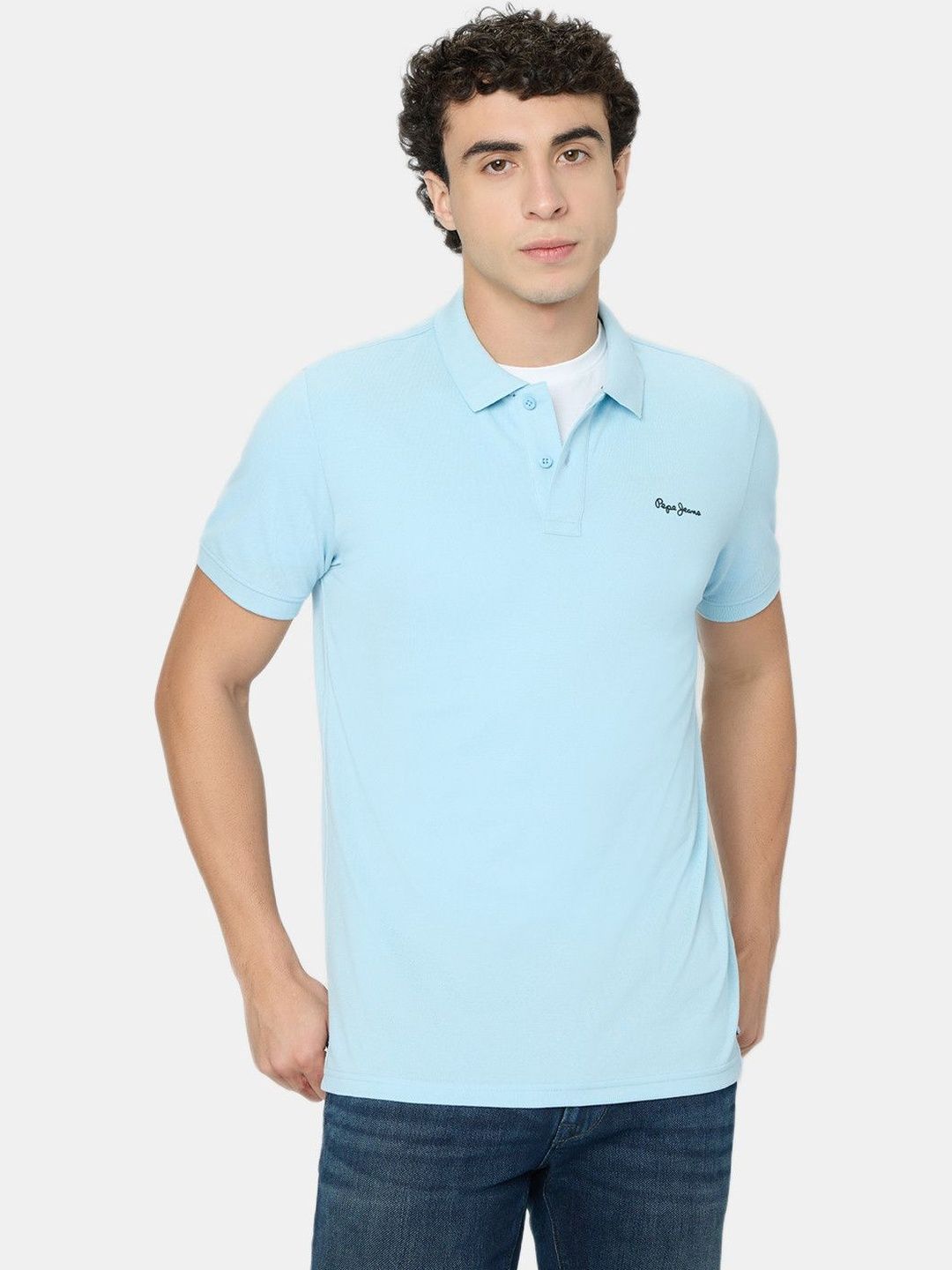 Pepe Jeans Men Polo Collar T-shirt
