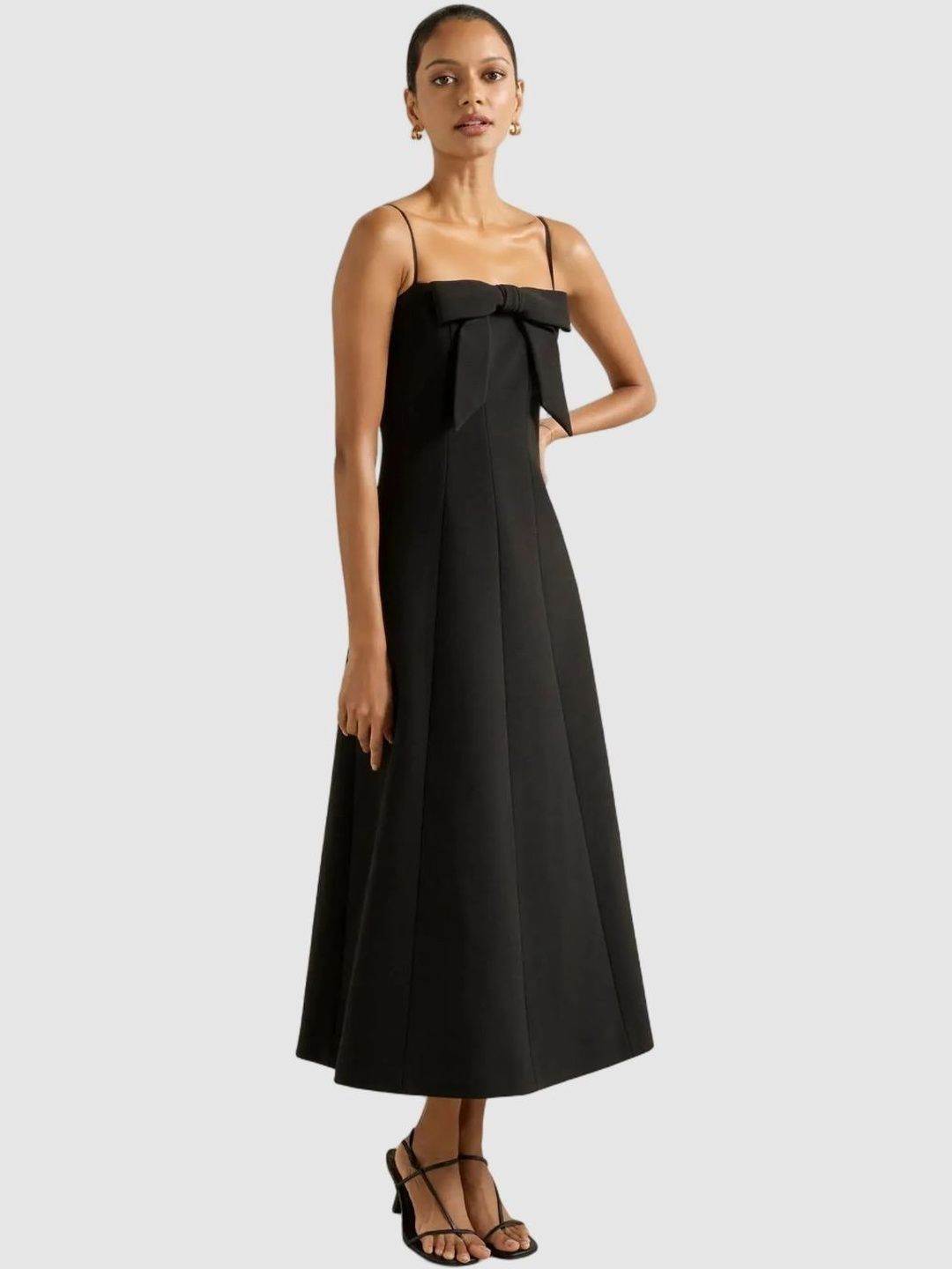 Fit & Flare Midi Dress