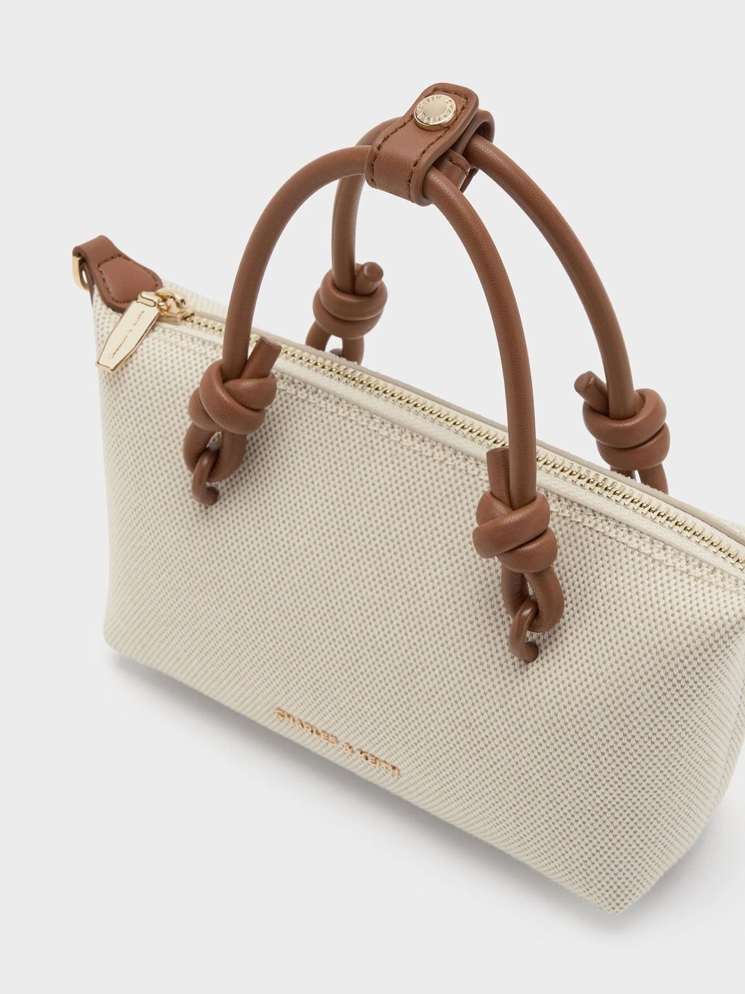 Sammie Canvas Knotted-Handle Tote Bag