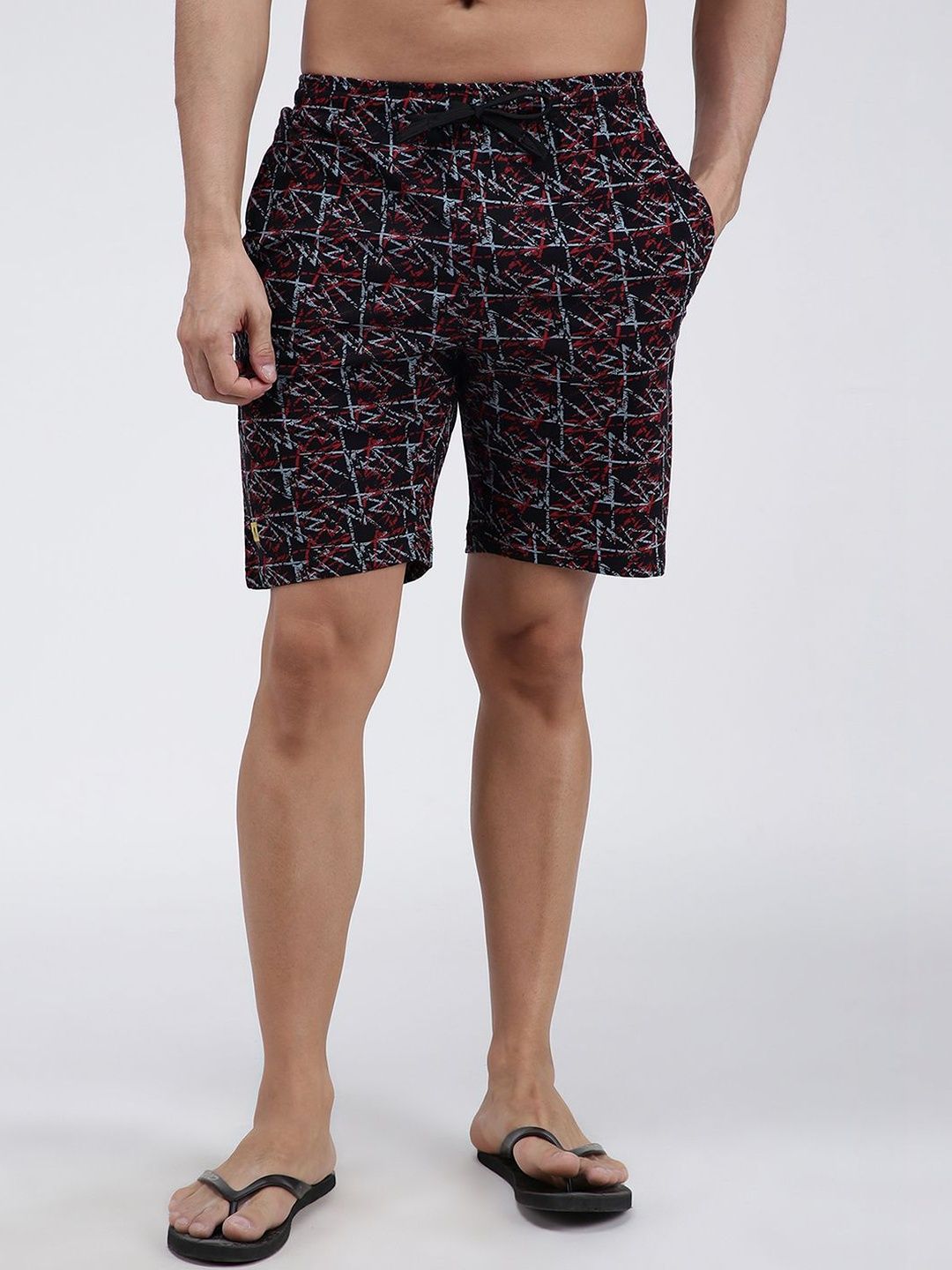 AMUL COMFY Men Printed Lounge Shorts