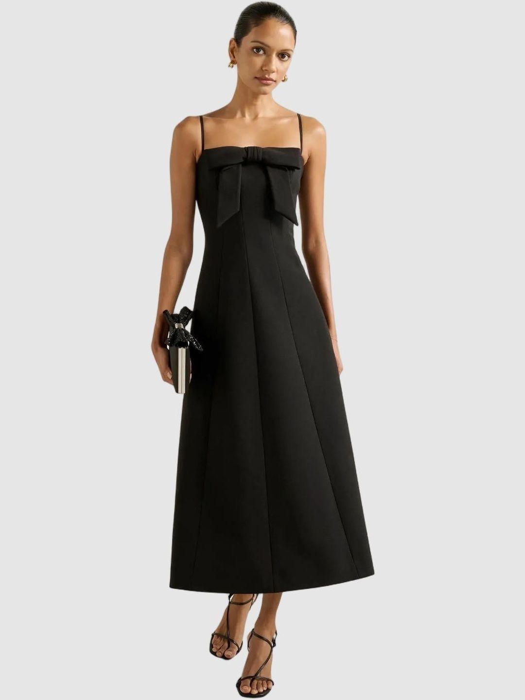 Fit & Flare Midi Dress