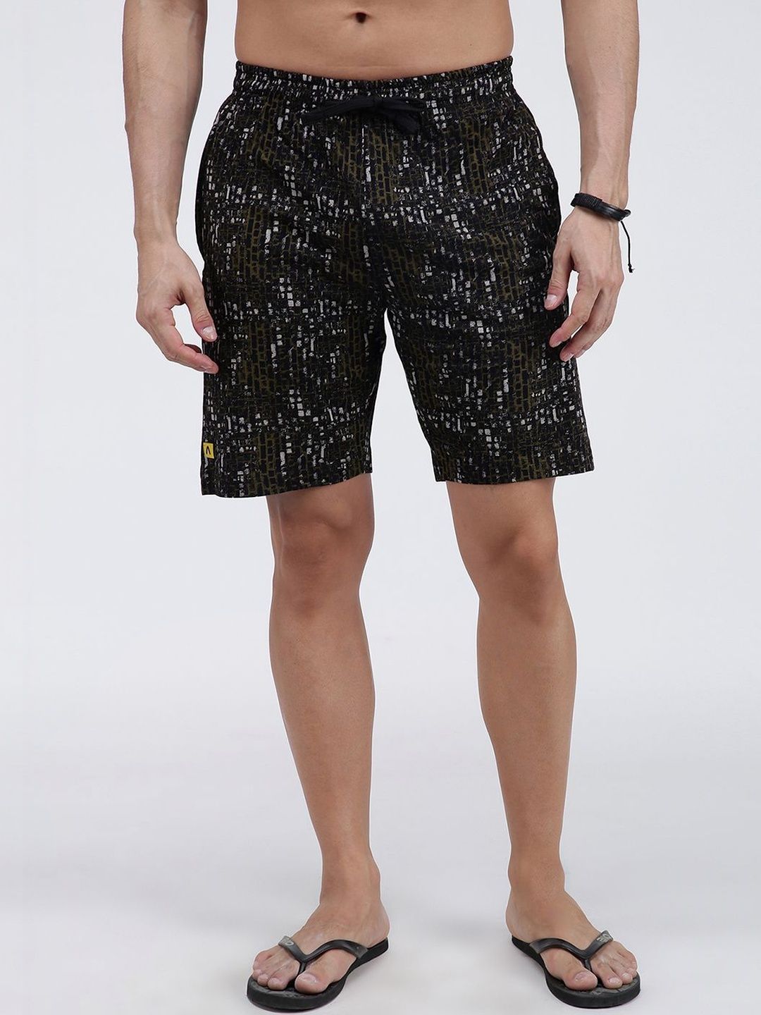 AMUL COMFY Men Printed Lounge Shorts