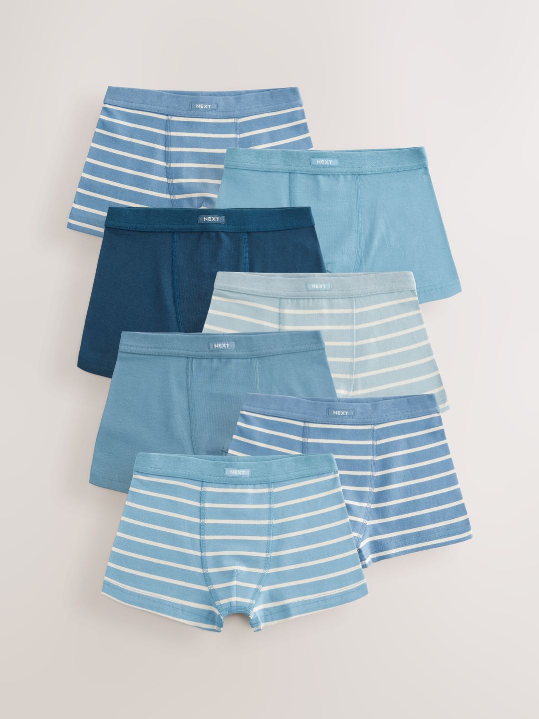 NEXT Set of 7 Boys Striped Soft Waistband Trunks Offers & Cashback