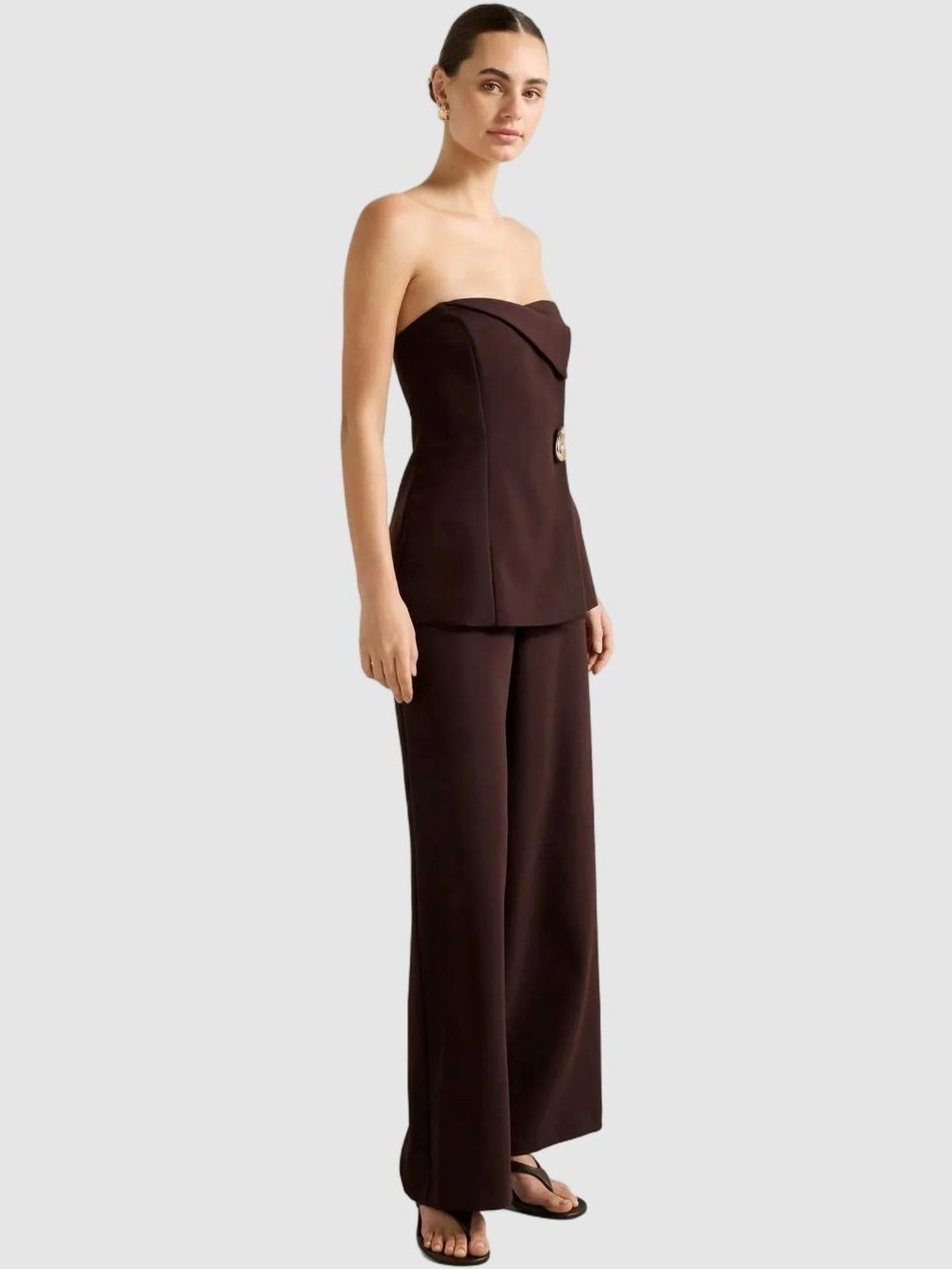 Strapless Basic Jumpsuit