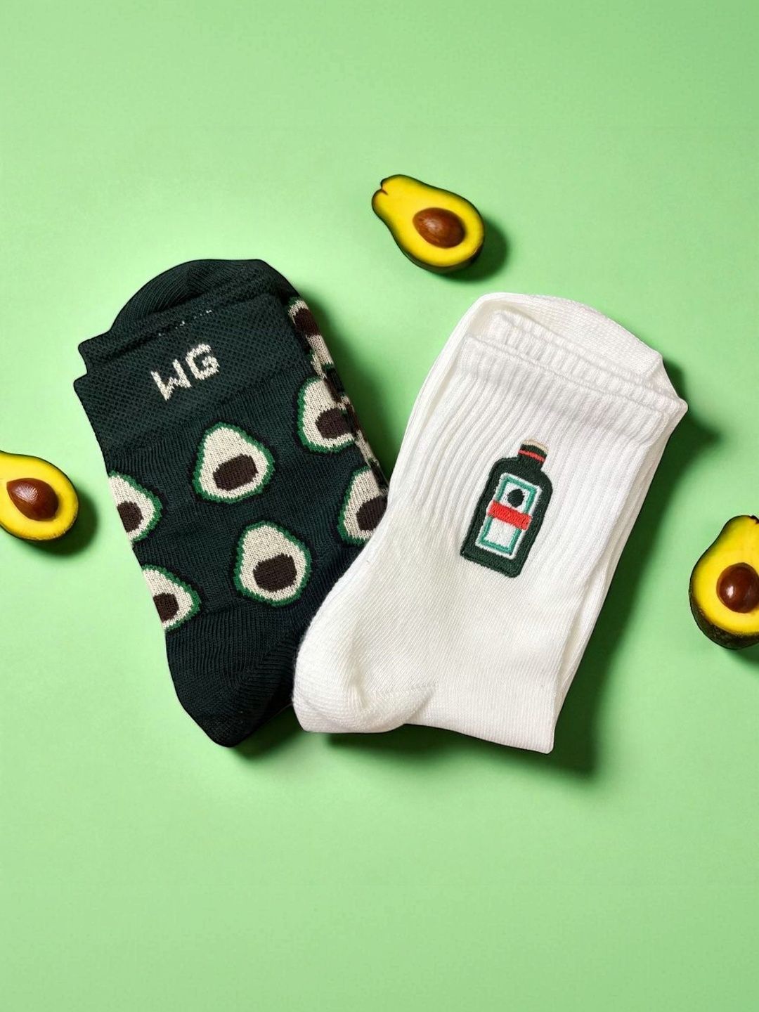 WhiteGate Men Cotton Blend Assorted Patterned Above Ankle Socks