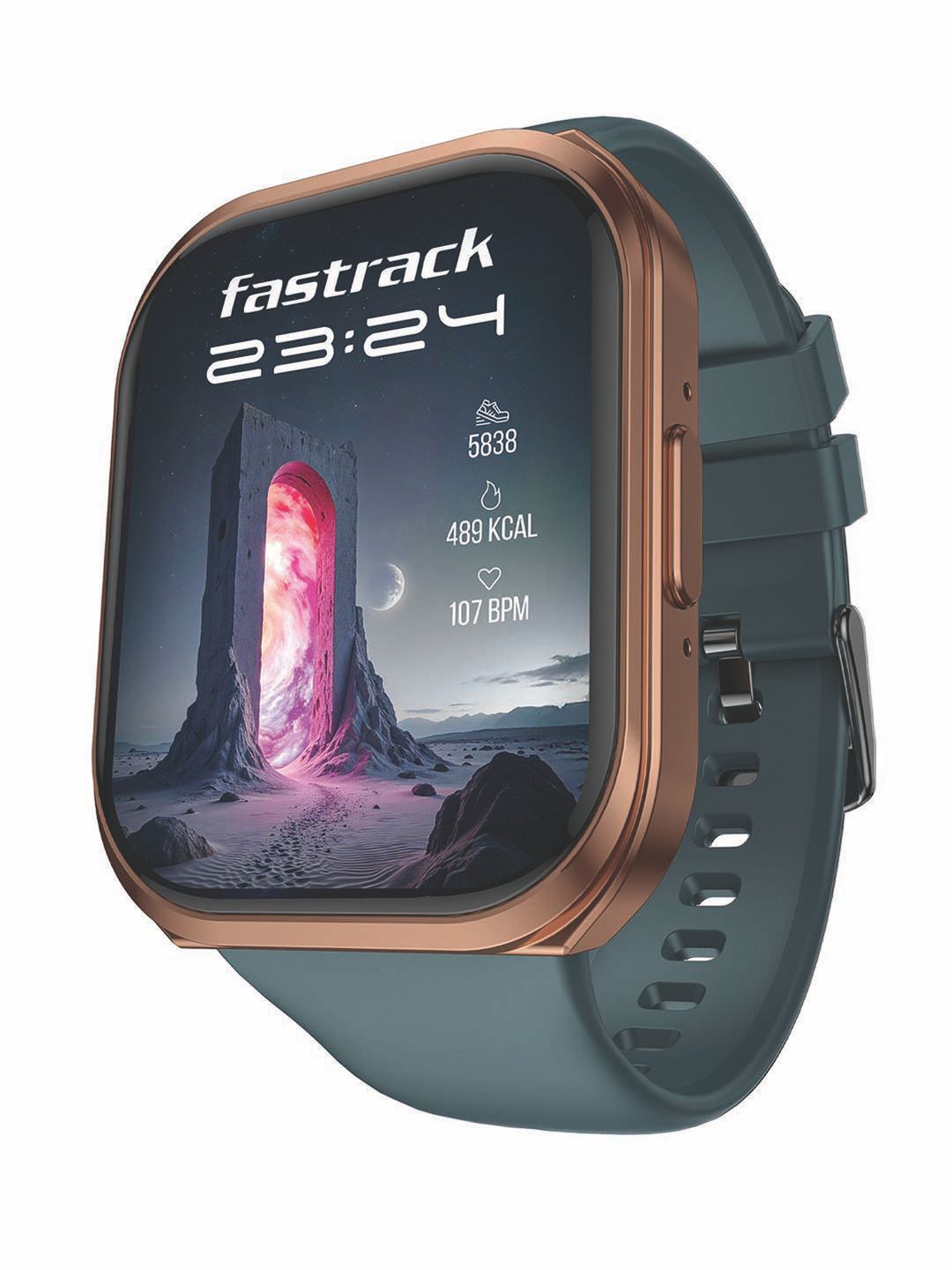 Fastrack Revoltt FS1+ With 2.01 UltraVU Display 950 Nits And BT Calling Smartwatch