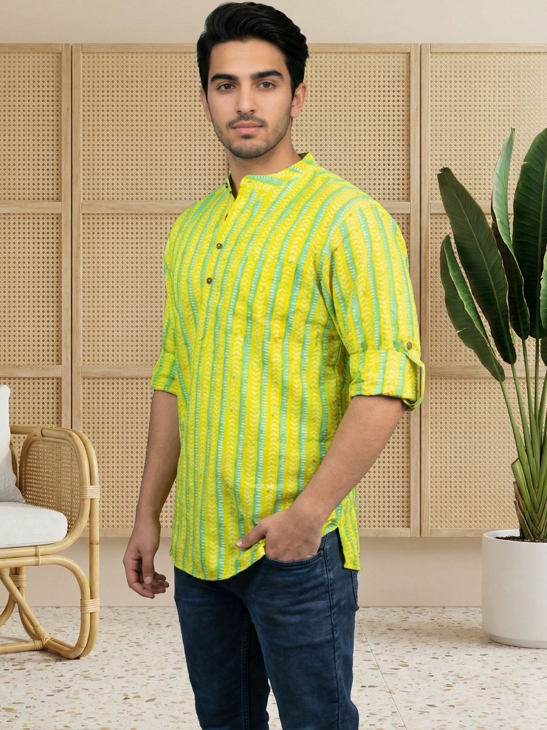 Anouk Mirage Men Printed Kurta
