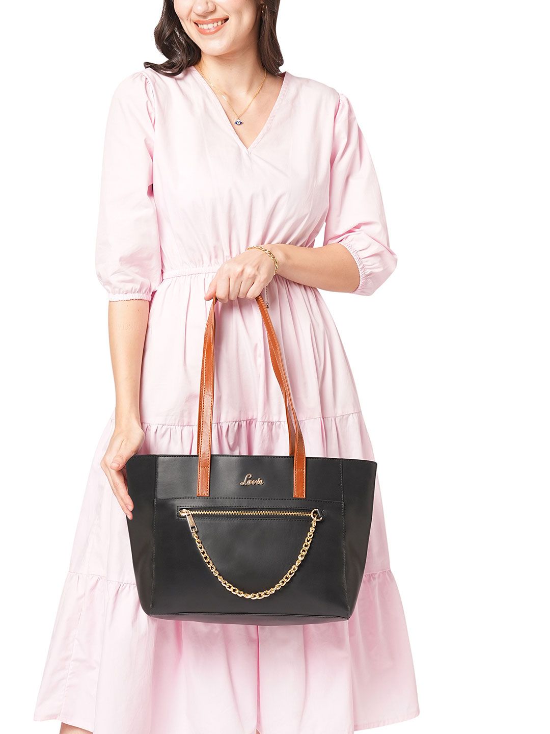 Lavie Lavie Vera Chain Women Large Tote Handbag