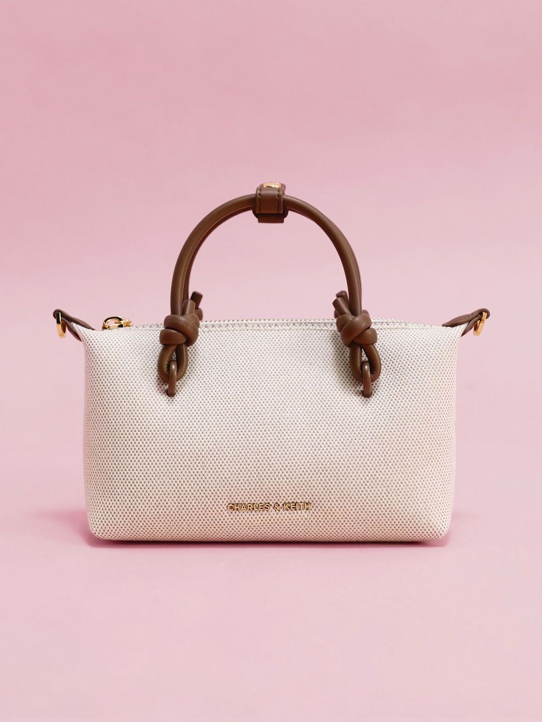 Sammie Canvas Knotted-Handle Tote Bag