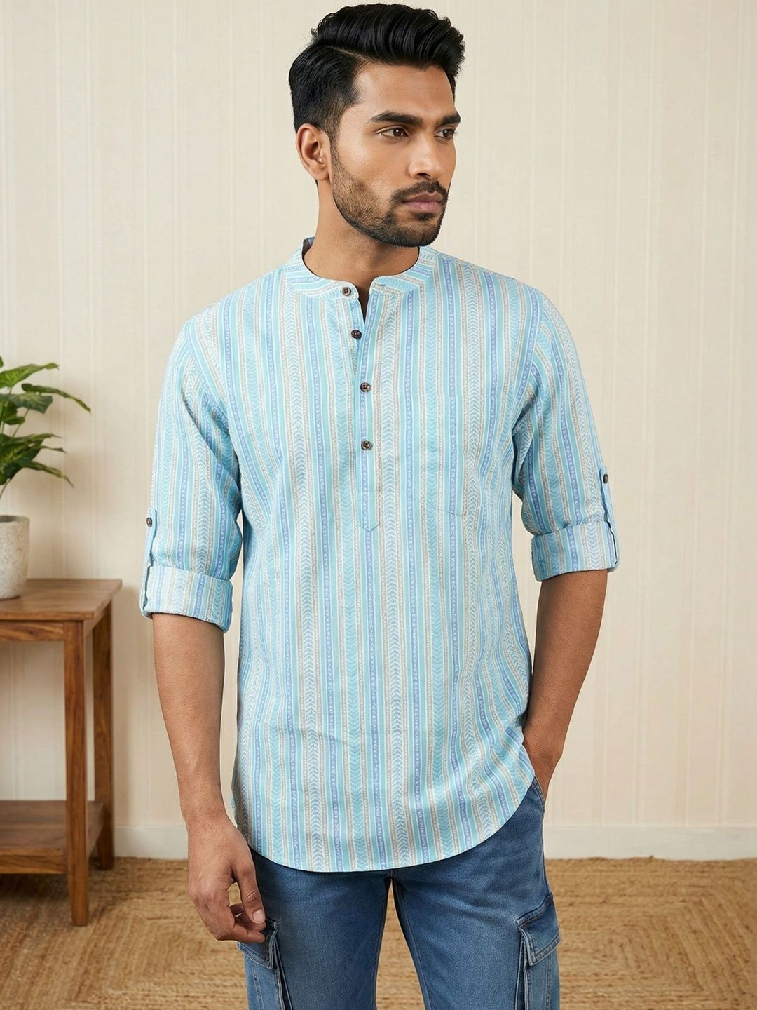 Anouk Mirage Men Printed Kurta