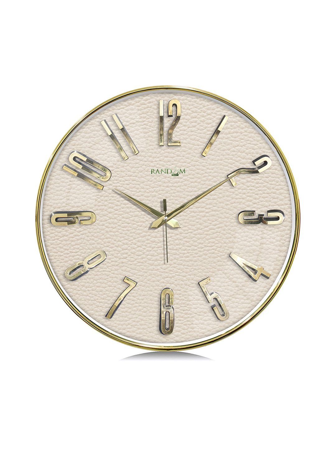 RANDOM Multicoloured & Cream-Coloured Textured Wall Clock