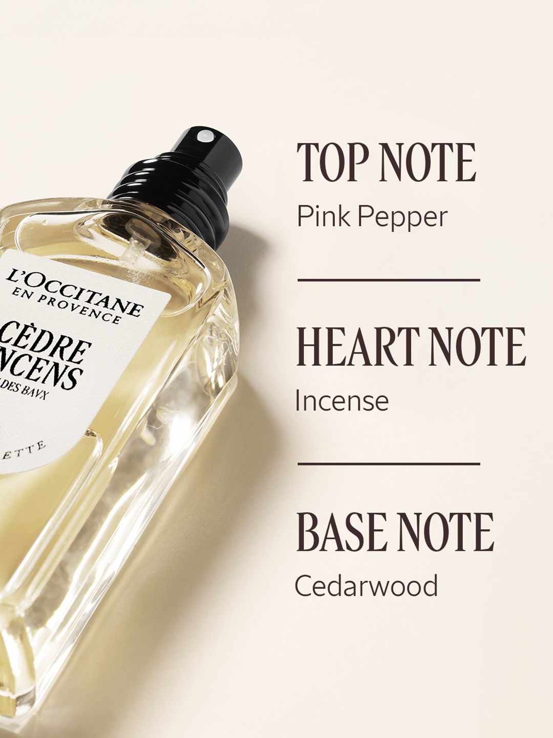 Buy LOccitane en Provence Cedre Encens Eau De Toilette Eau Des