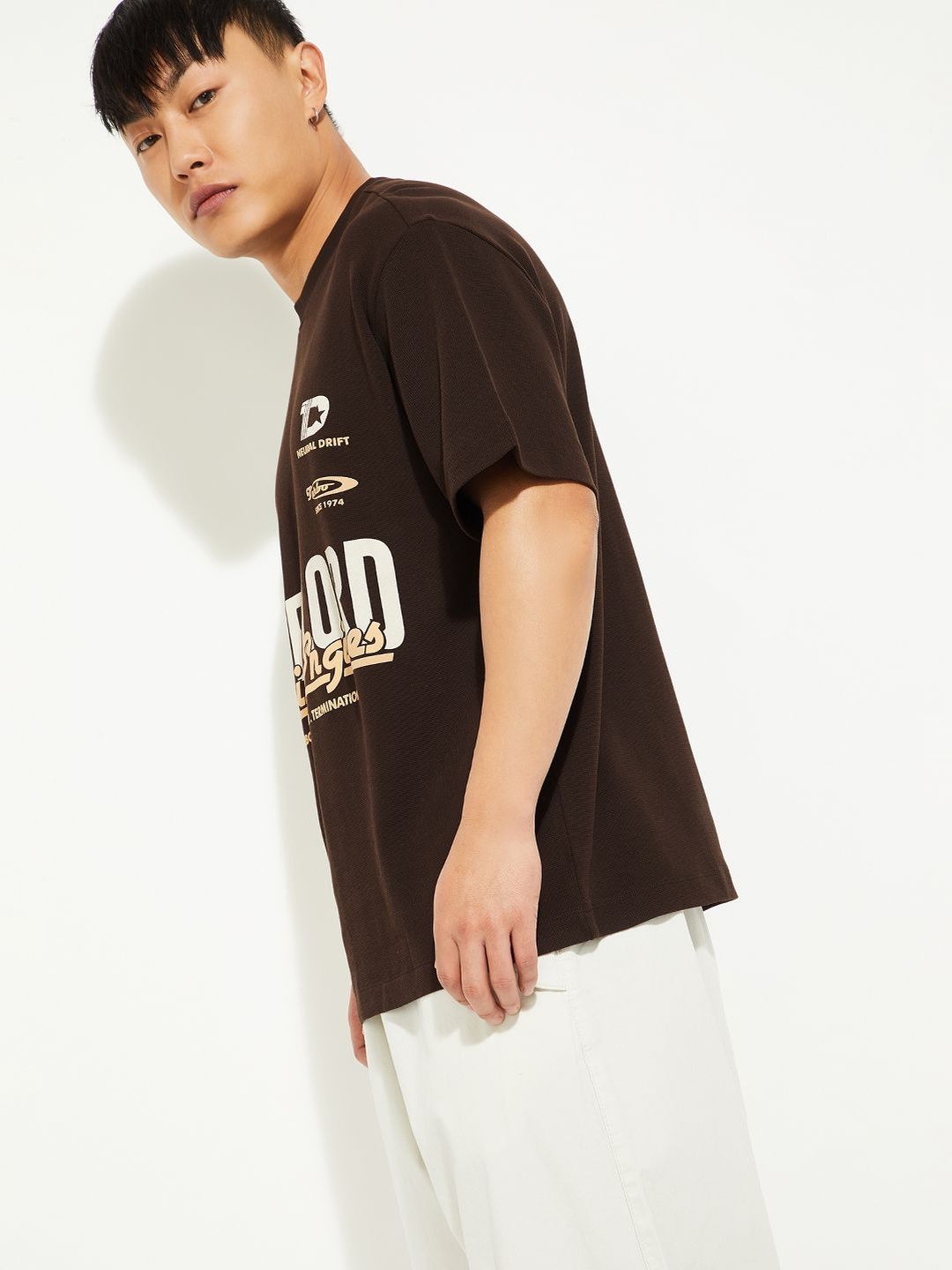 max Men Printed T-shirt