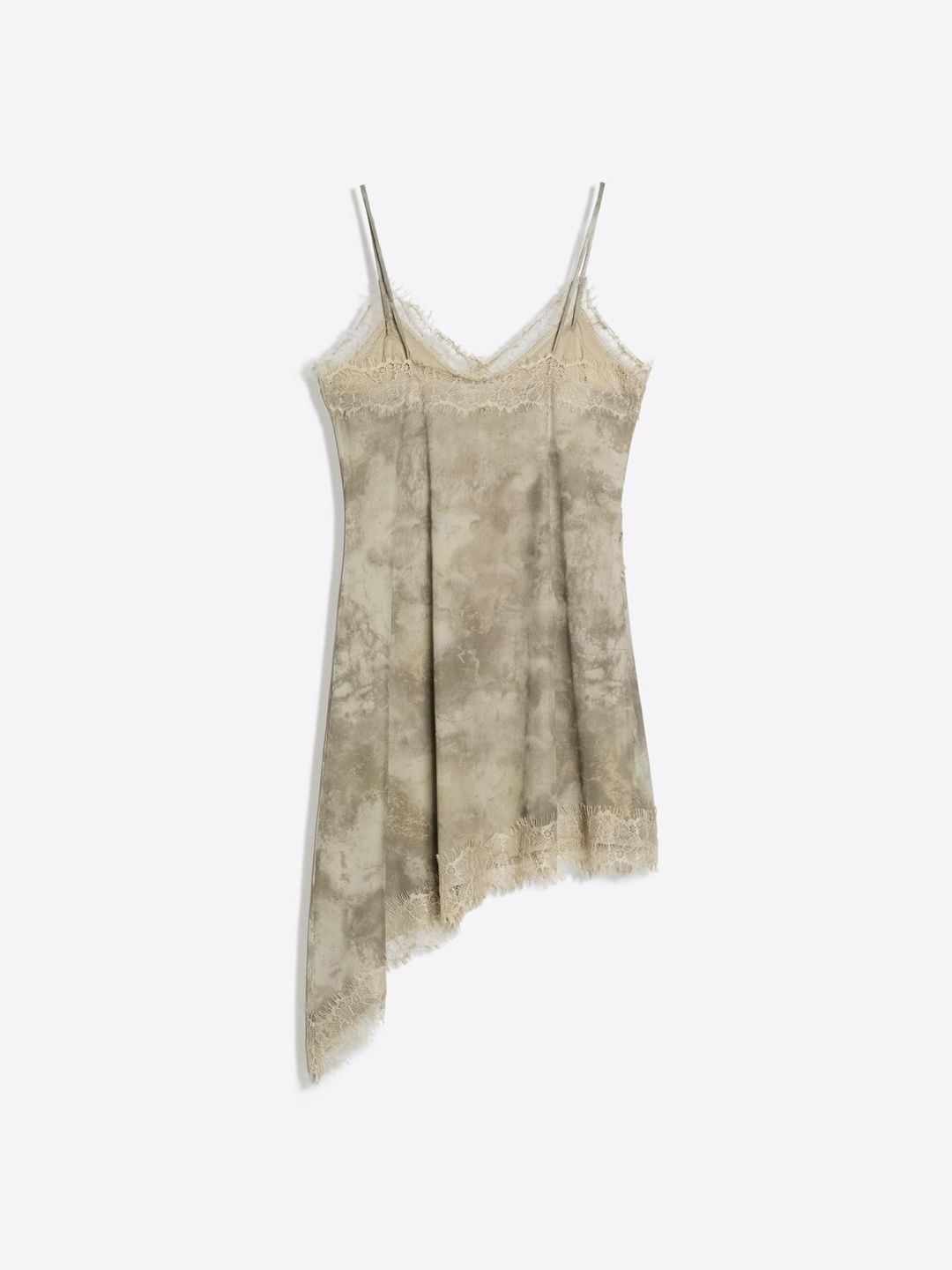 Lace tulle mini dress