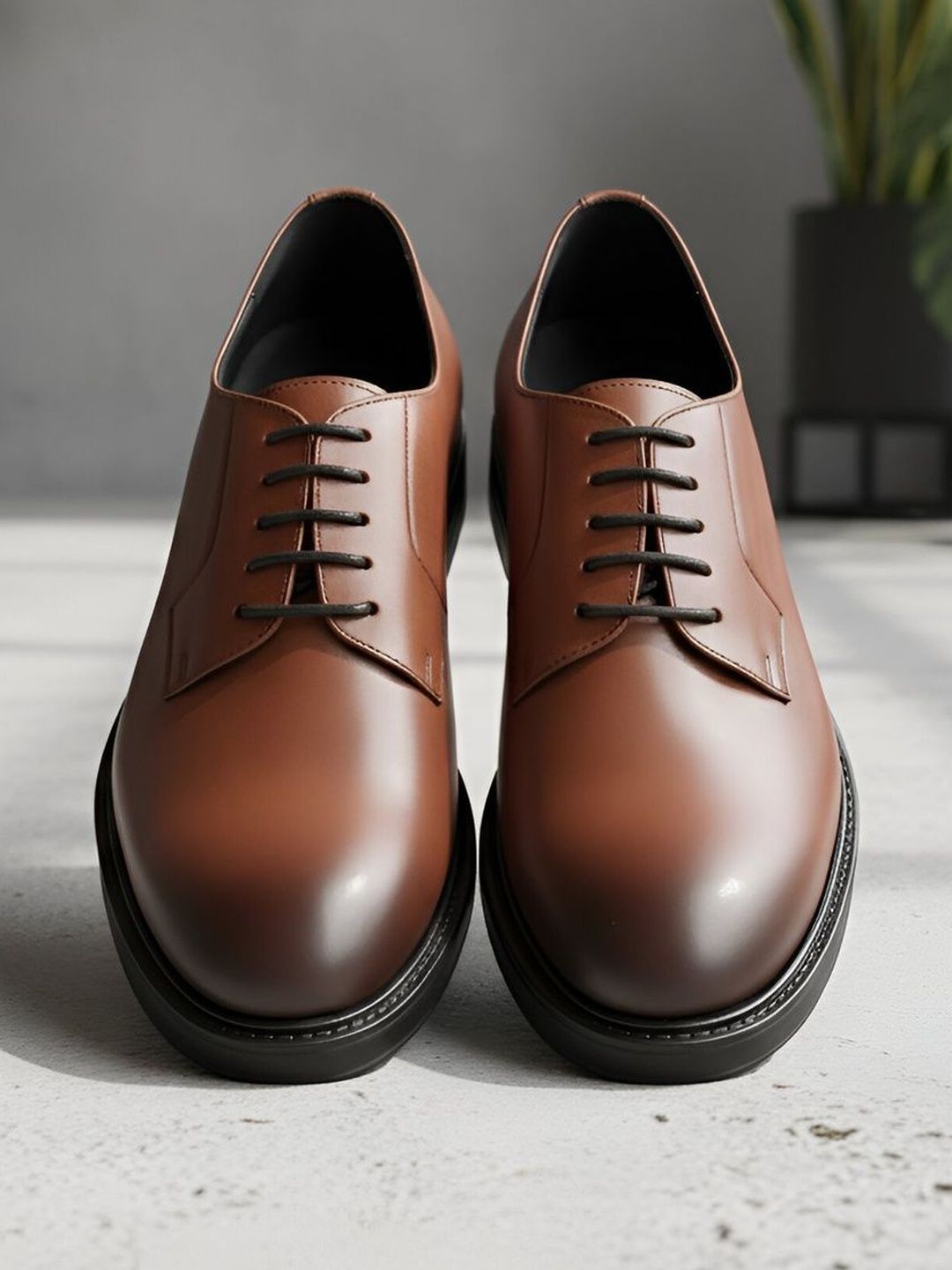 NICO NERINI Men Leather Formal Derbys