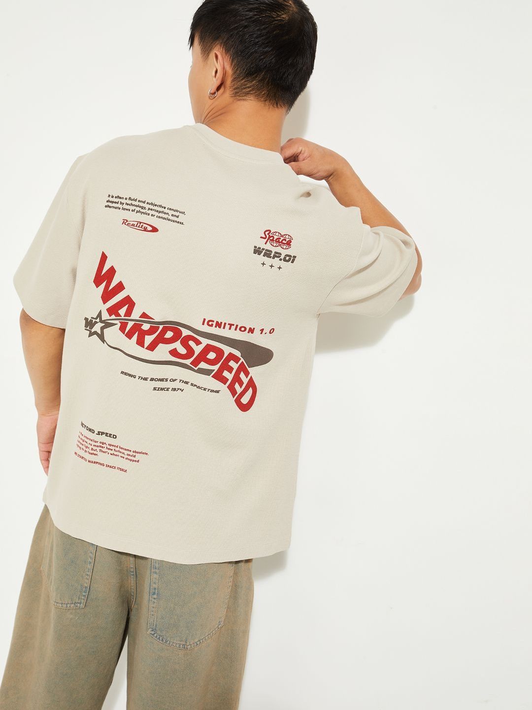max Men Typography Printed T-shirt