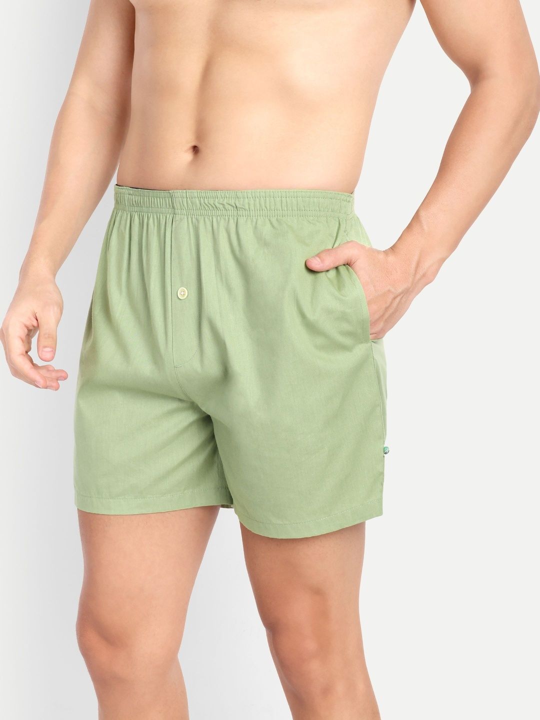 MINJAR Pack of 2 Cotton Boxers