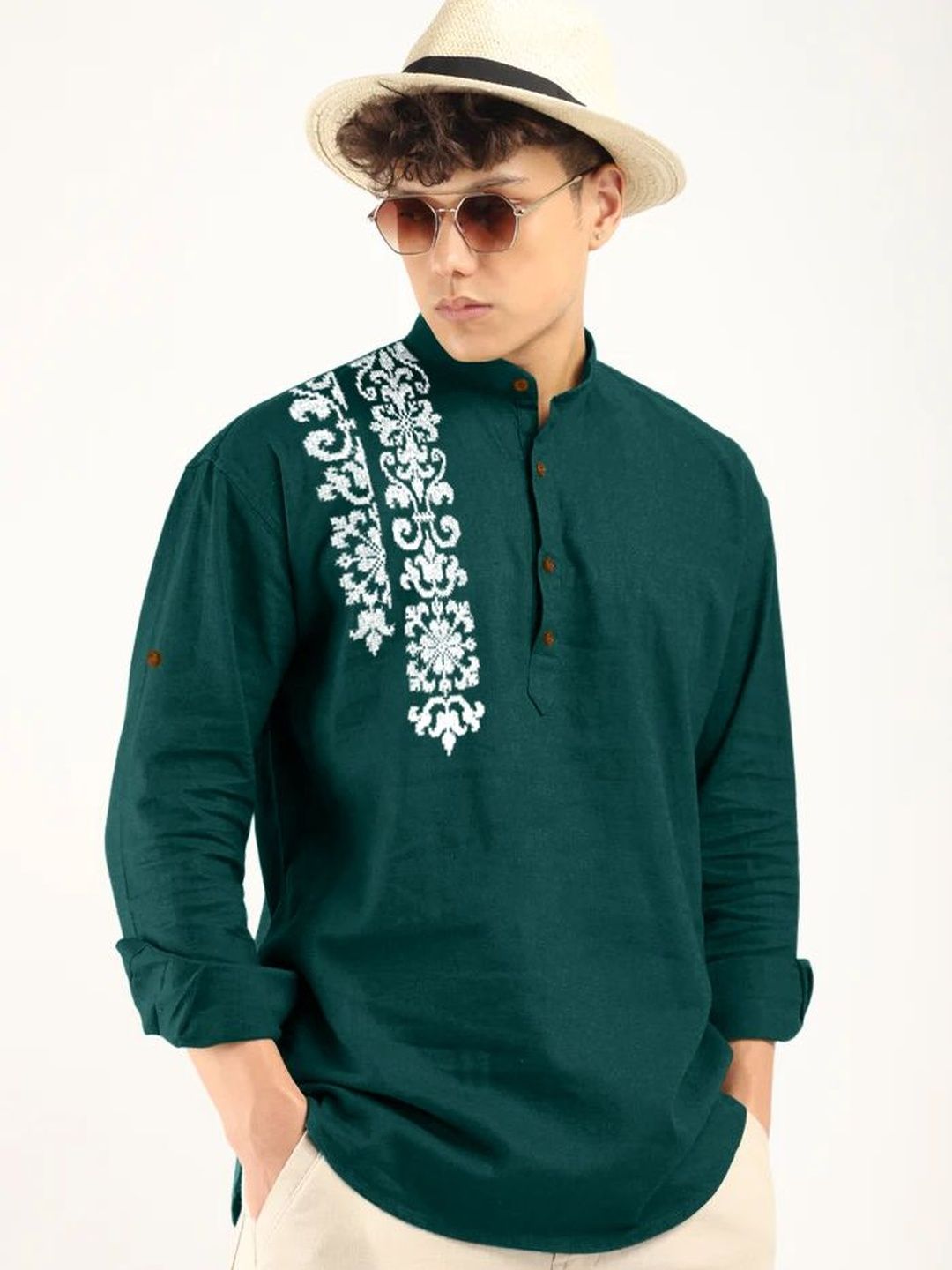 ZBIO Men Printed Kurta