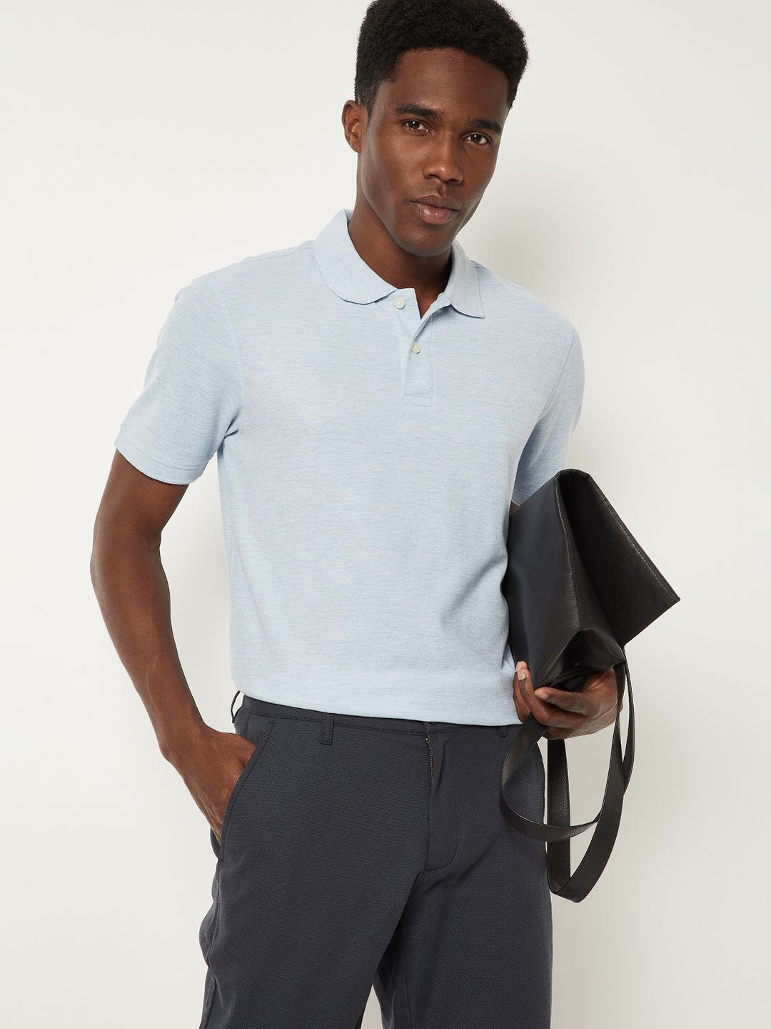 max Men Polo Collar T-shirt