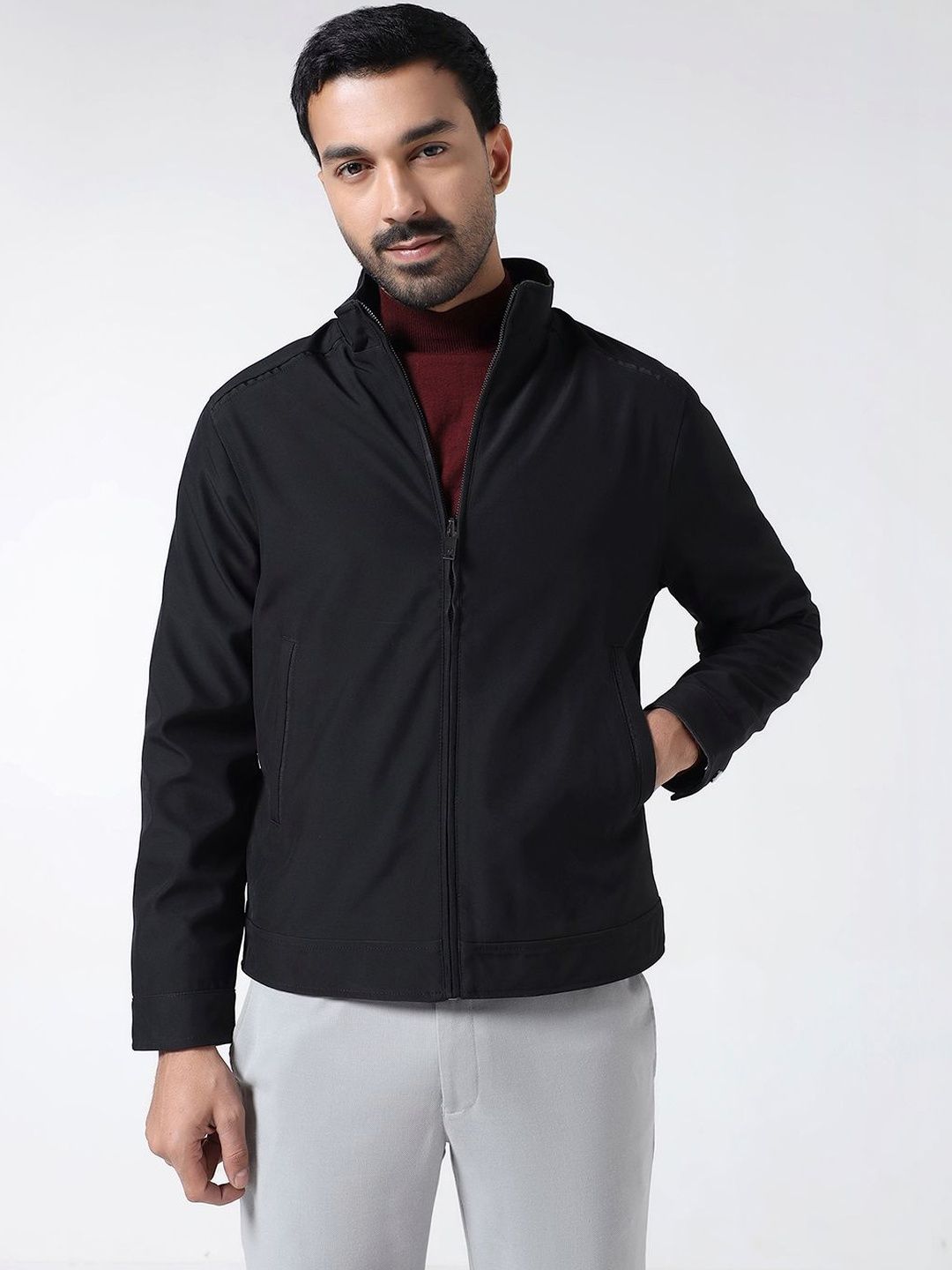 Blackberrys Men Woven Jacket