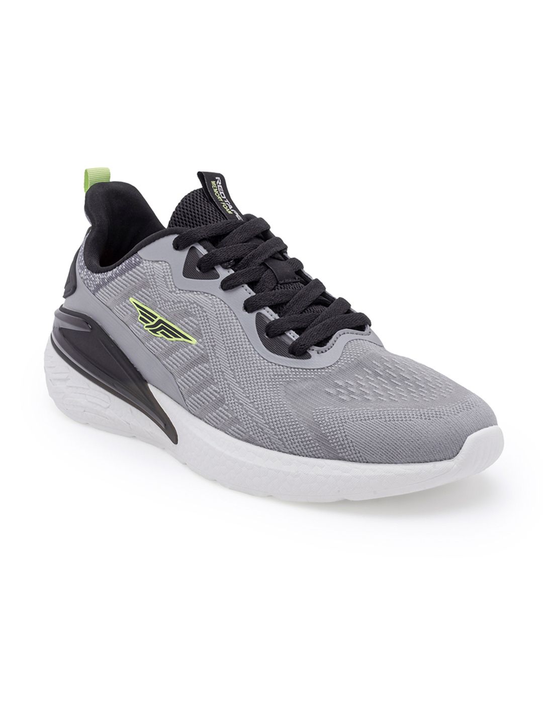 Red Tape Men Grey Mesh Walking Shoes