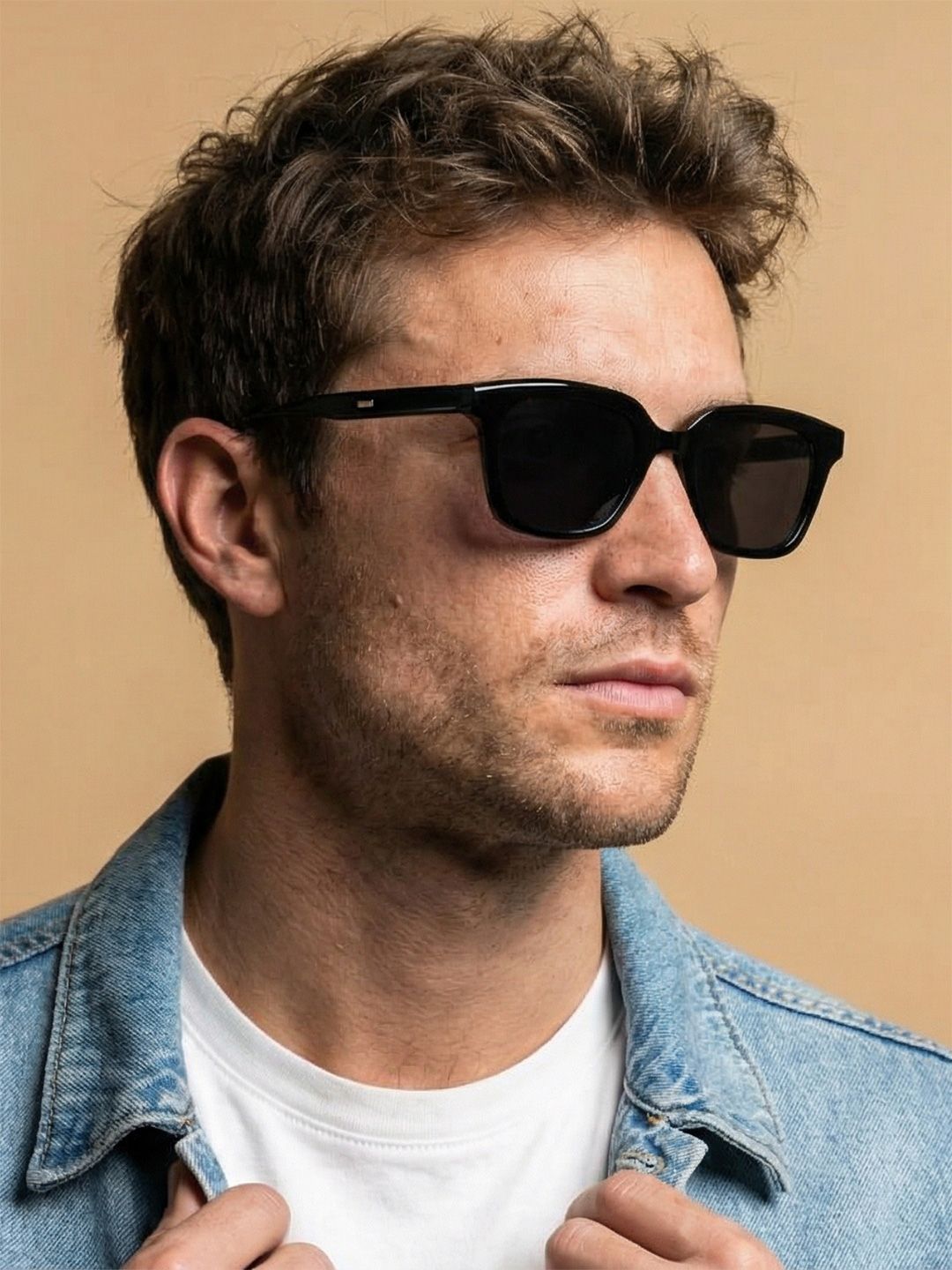 goglassic Unisex Rectangle Sunglasses With UV Protected Lens