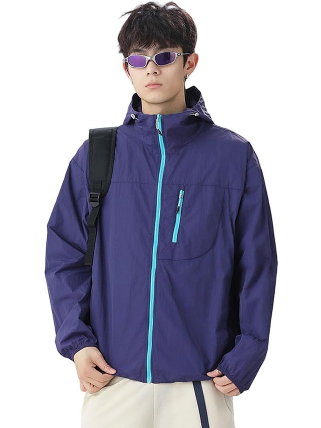venzina Men Lightweight Outdoor Sporty Jacket
