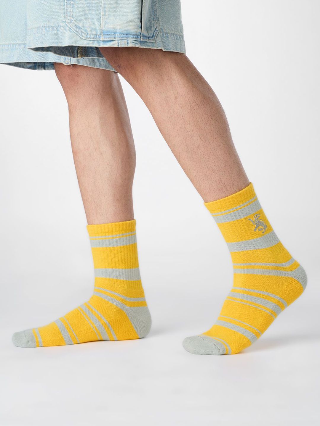 The Souled Store Men Harry Potter Mustard Socks
