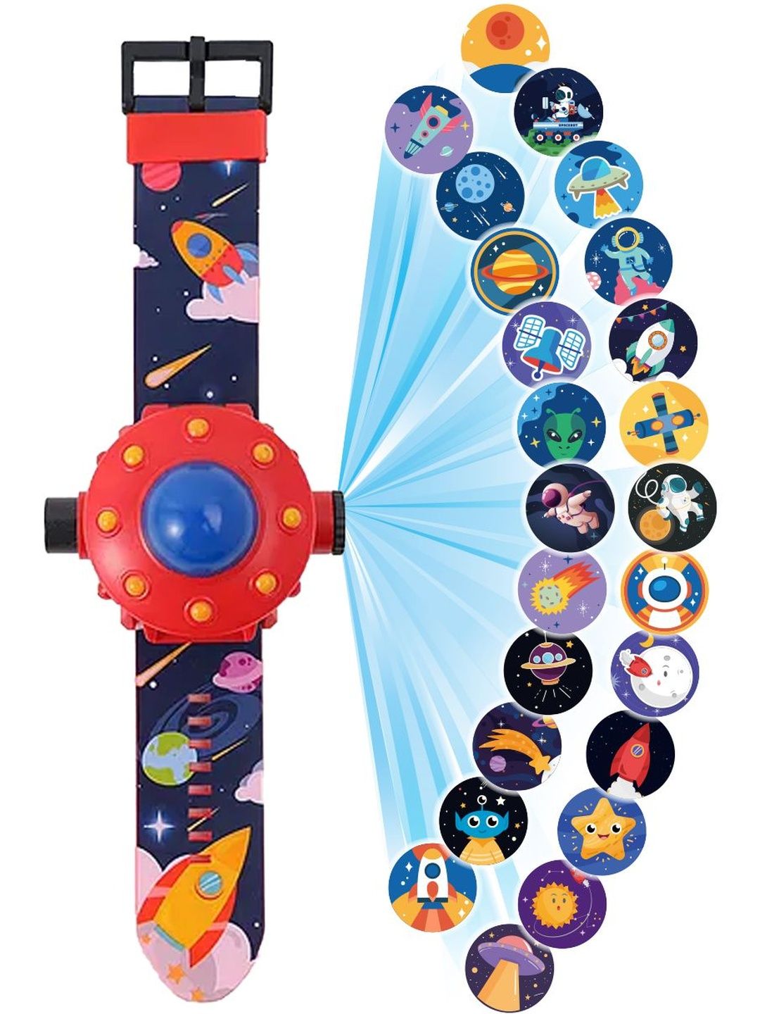 WEMBLEY Unisex Kids Dial & Straps Digital LED Display Watch W9Y-TZEN-WEM-W9YB1268