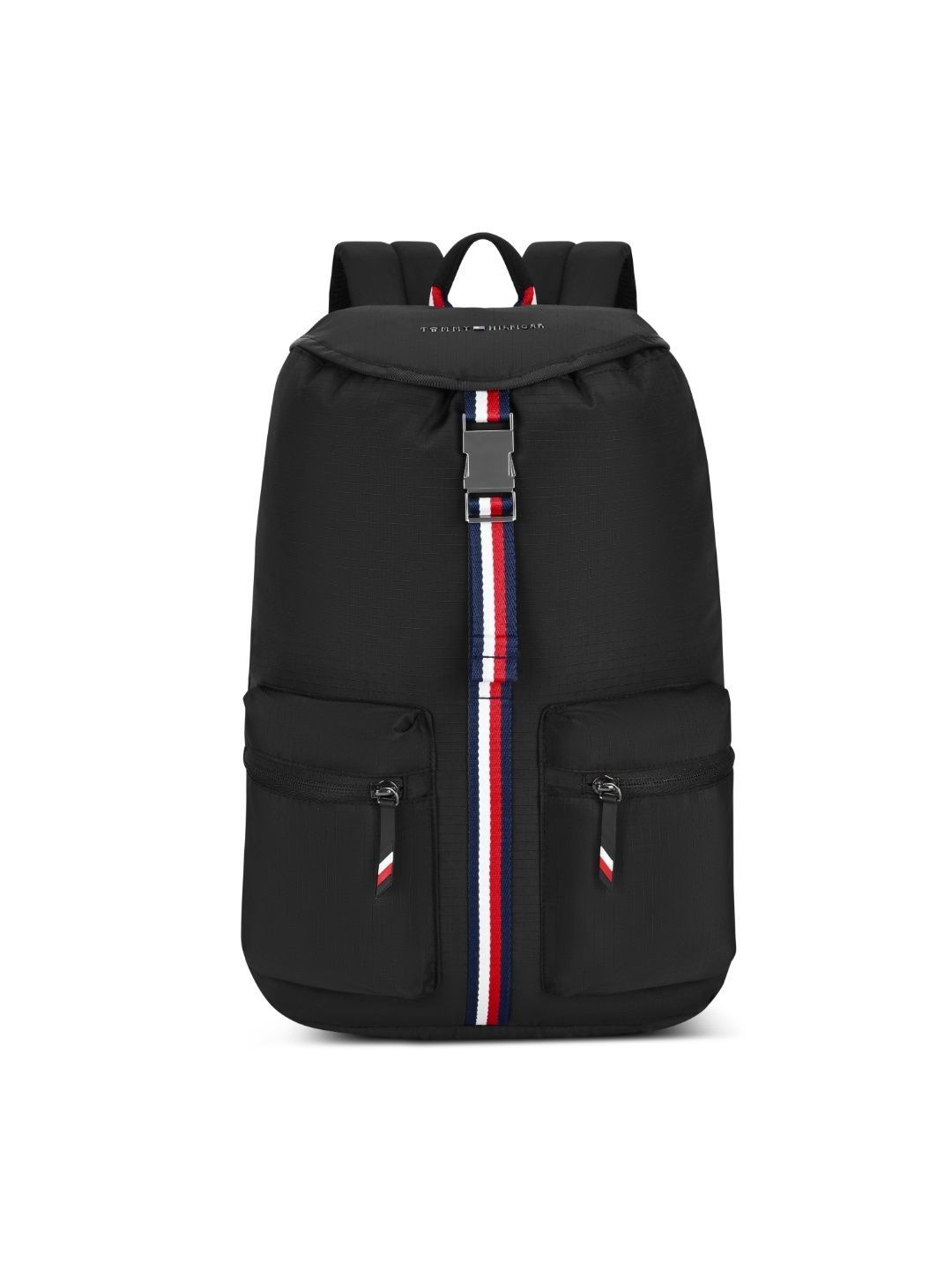 Striped Backpack Tommy Hilfiger Unisex Striped Contrast Detail Backpack