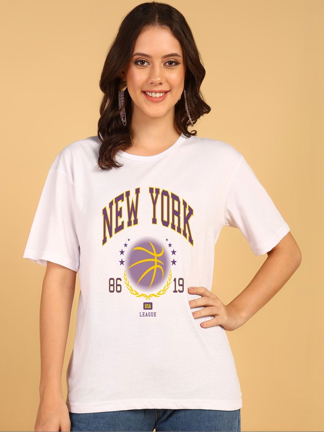 Metronaut Women Printed T-shirt