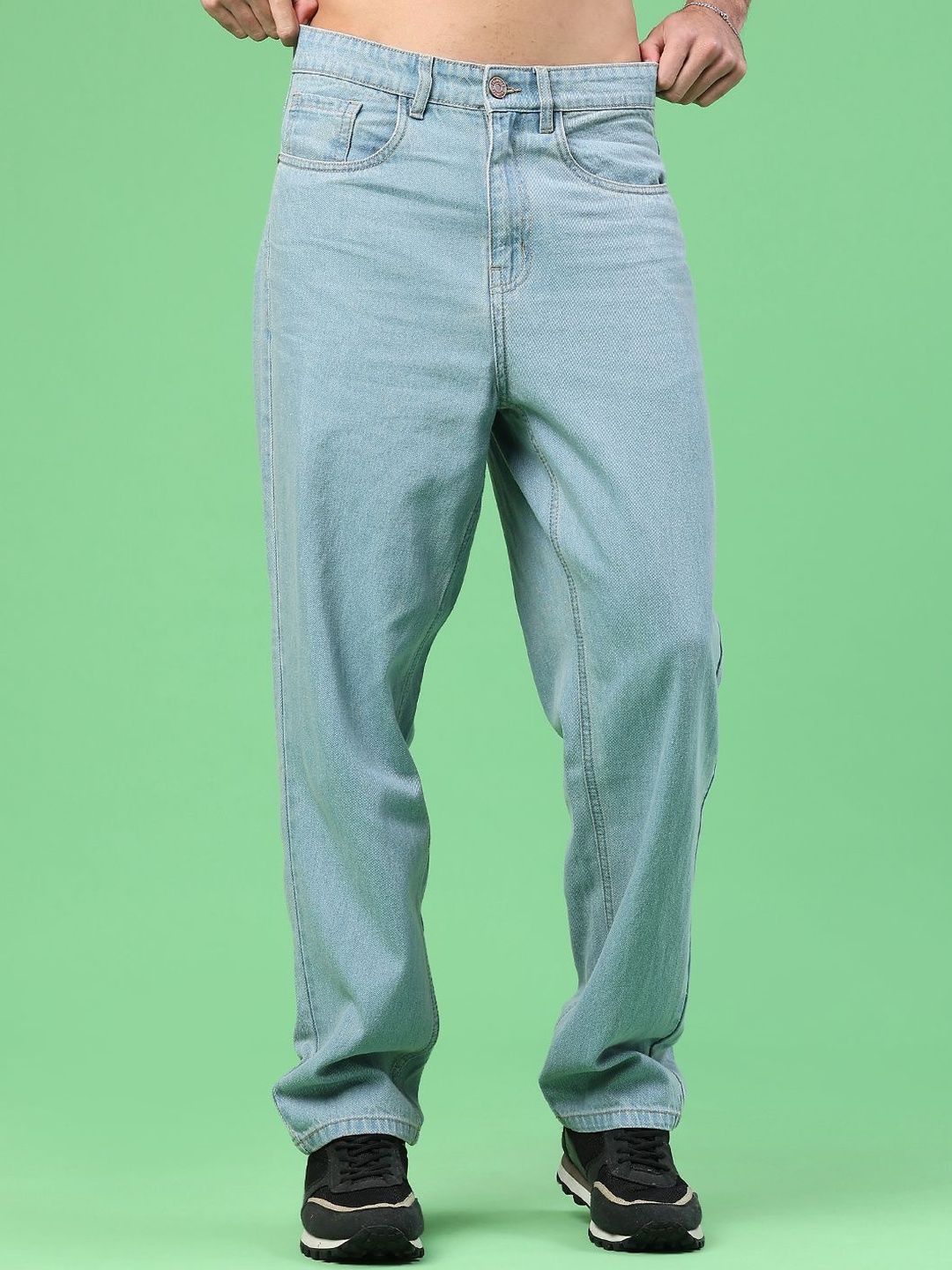 V-Mart Men Mid-Rise Light Fade Jeans