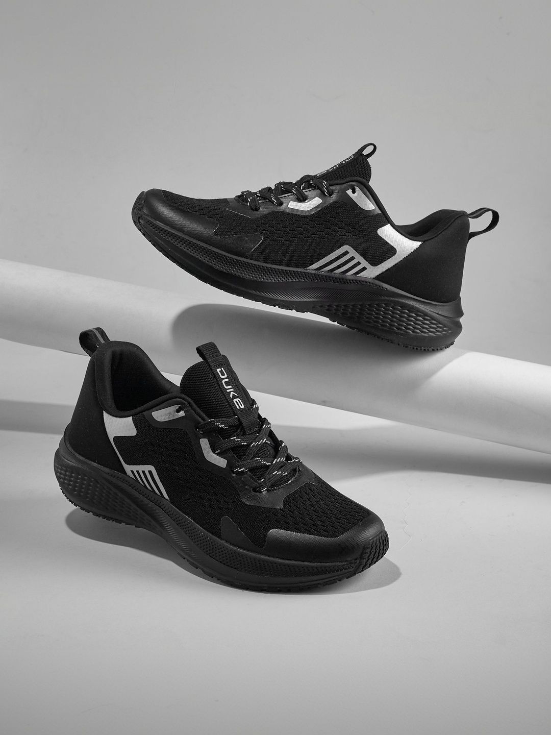 Duke Men Textile Running Shoes