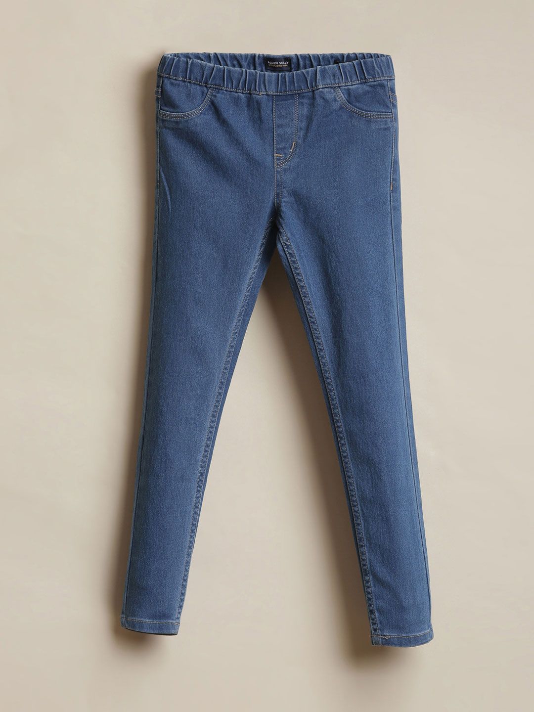 Allen Solly Junior Girls Regular Fit Mid-Rise Jeans