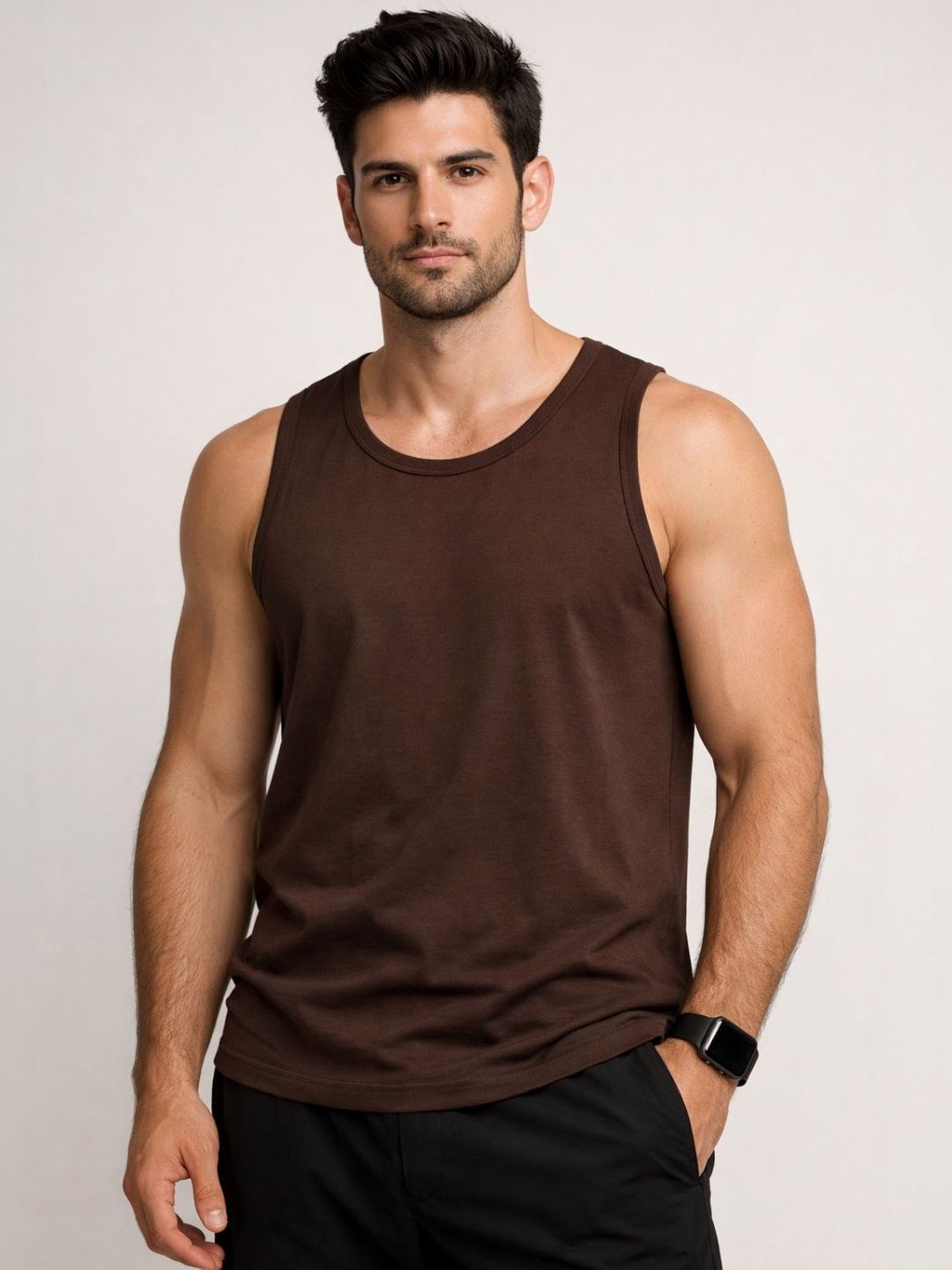 Diwazzo Cotton Blend Tank