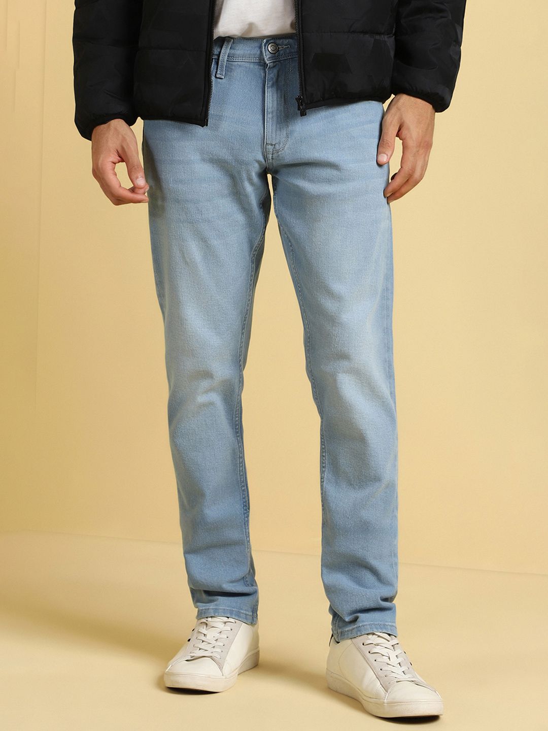 Allen Solly Men Slim Fit Light Fade Jeans