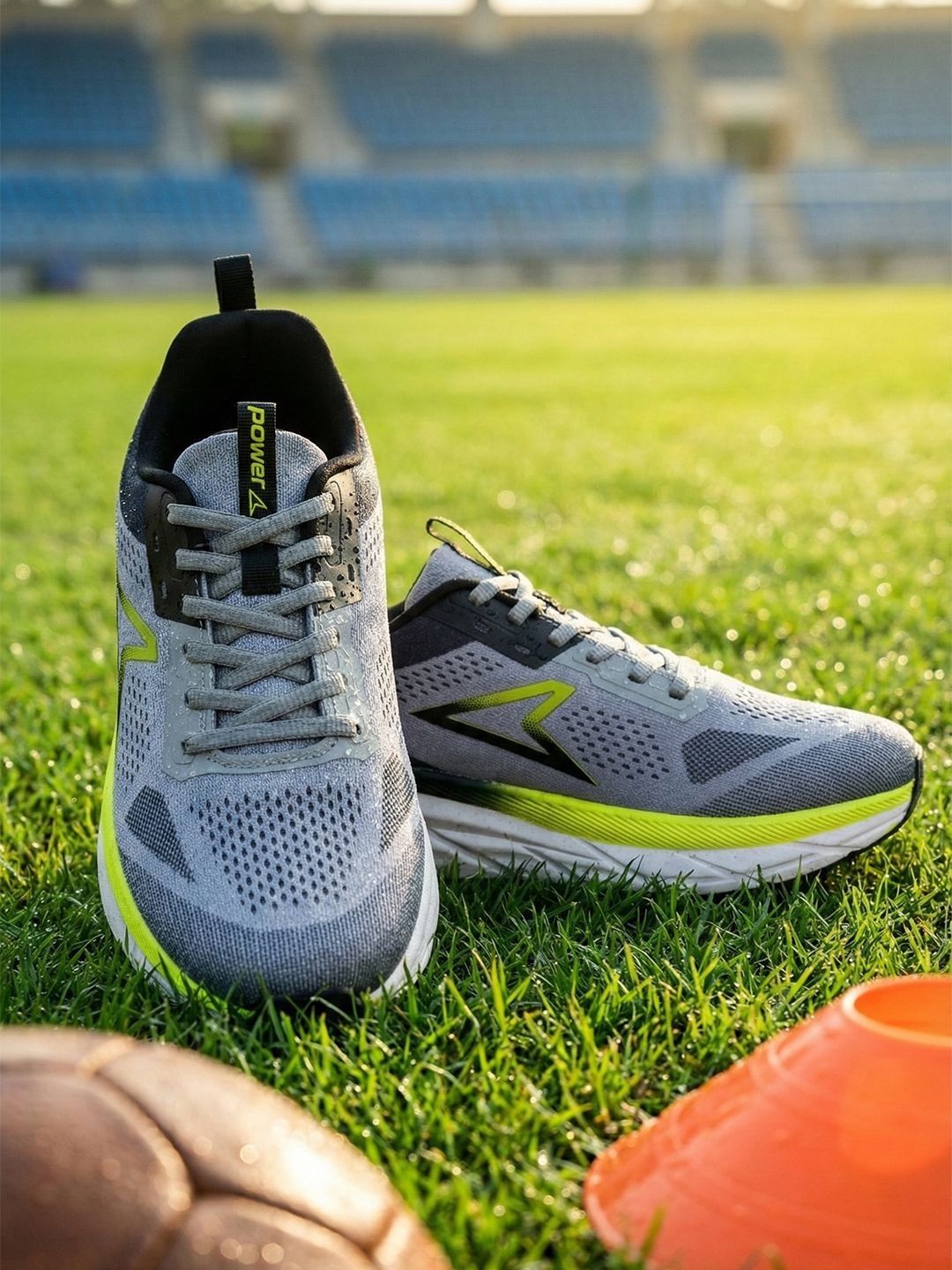 Power Men Mesh Running Non-Marking Shoes