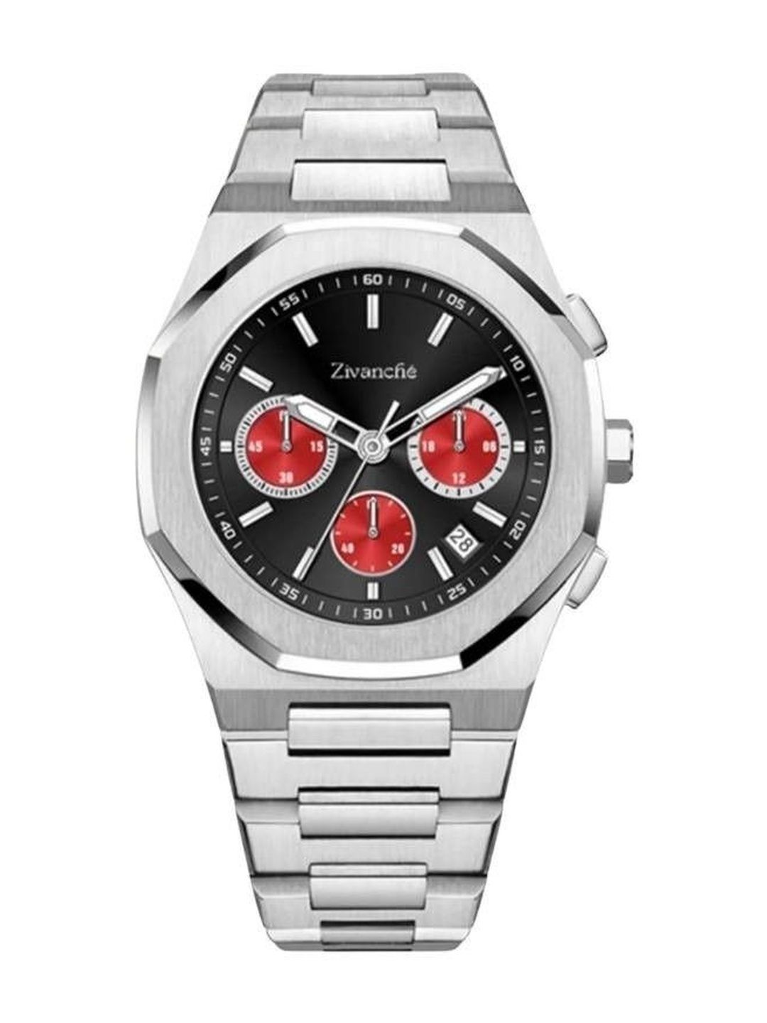 Buy TORNADO Men Dial & Stainless Steel Bracelet Style Straps