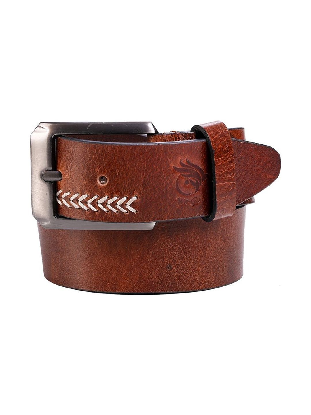 We-Go Men Embellished Leather Belt deal from myntra We-Go Men Embellished Leather Belt deal from myntra