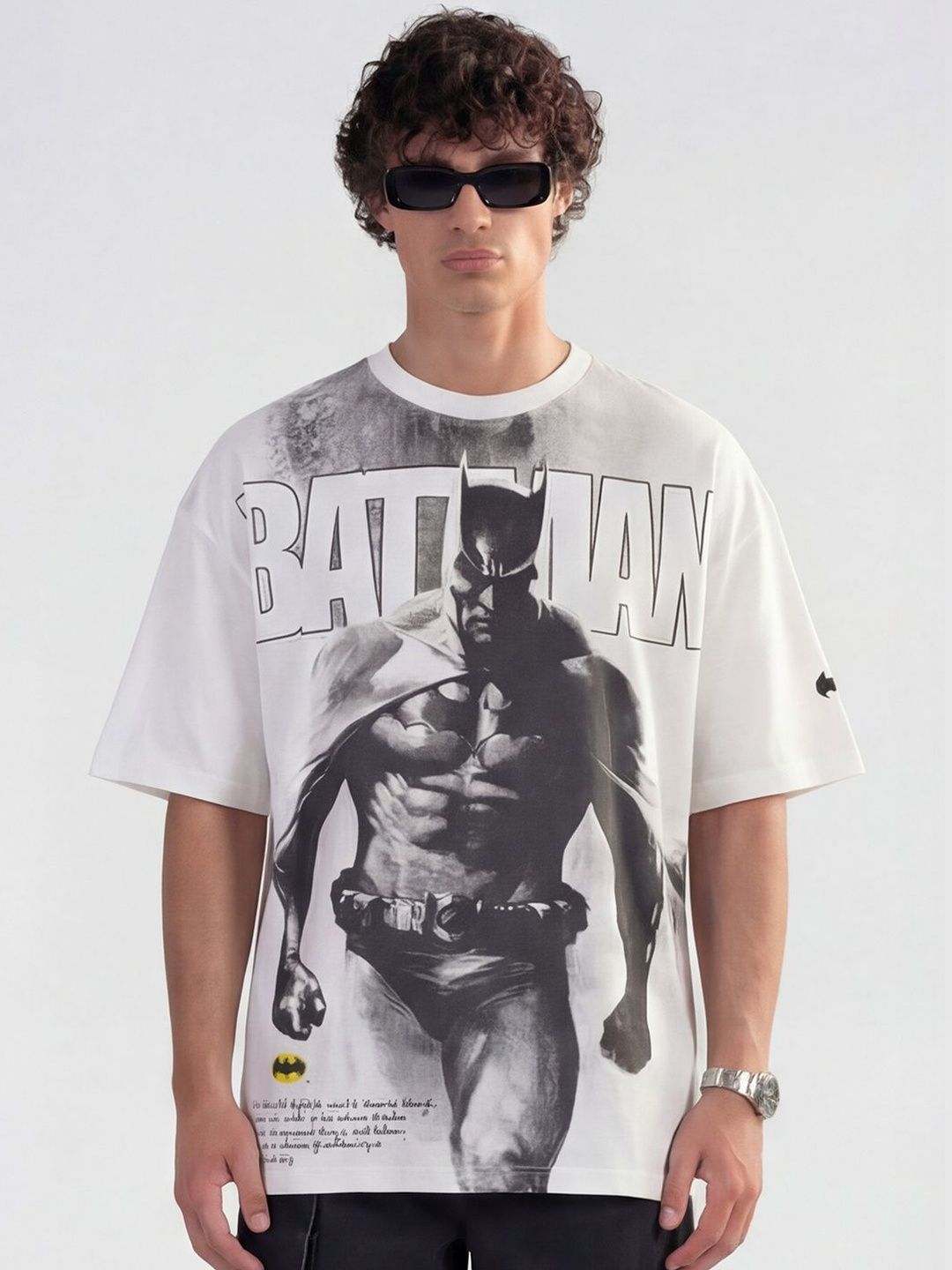 HIGHLANDER Men Batman Printed T-shirt