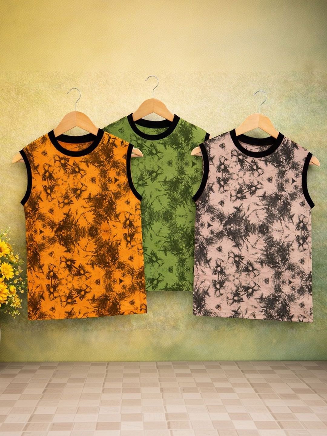 INDIA FASHION FAB Pack of 3 Printed Cotton Basic deal from myntra INDIA FASHION FAB Pack of 3 Printed Cotton Basic deal from myntra