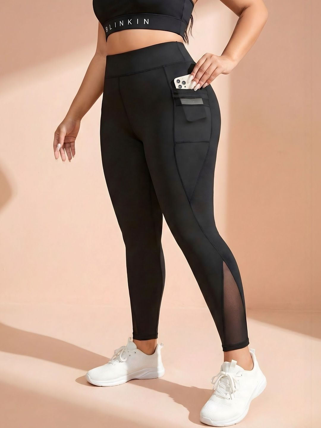 Blinkin Ankle Length Rapid-Dry Tights