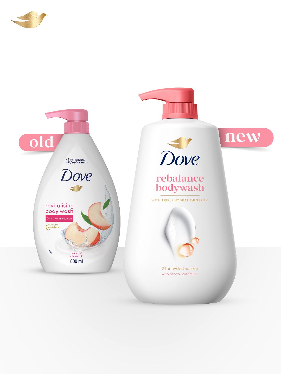 Buy Dove Revitalizing Bodywash with Triple Hydration Serum - 825ml