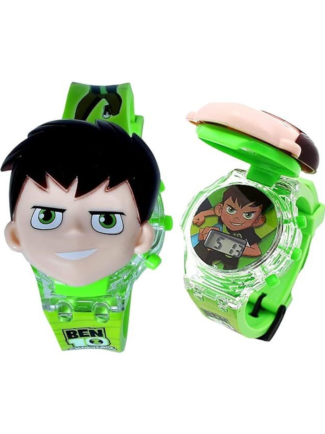 Brostin Brostin Kids-Boys Printed Dial & Straps Digital Watches Ben Ten Digital Watch 06