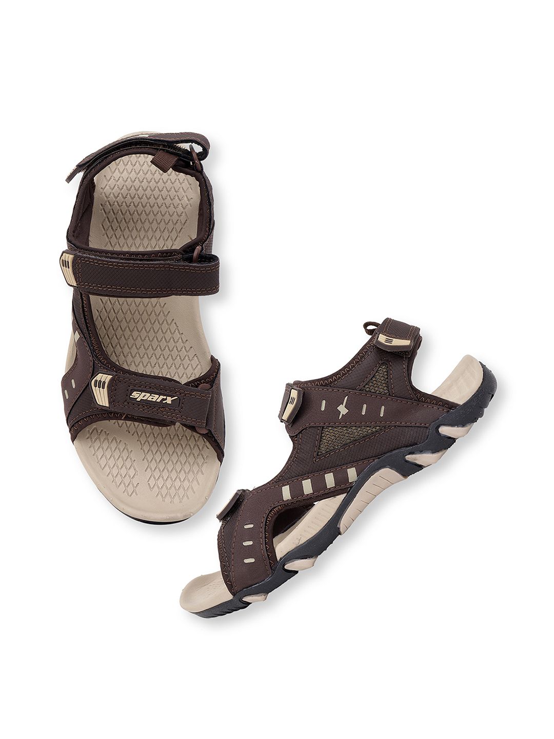 Sparx Men Textured Sports Sandals
